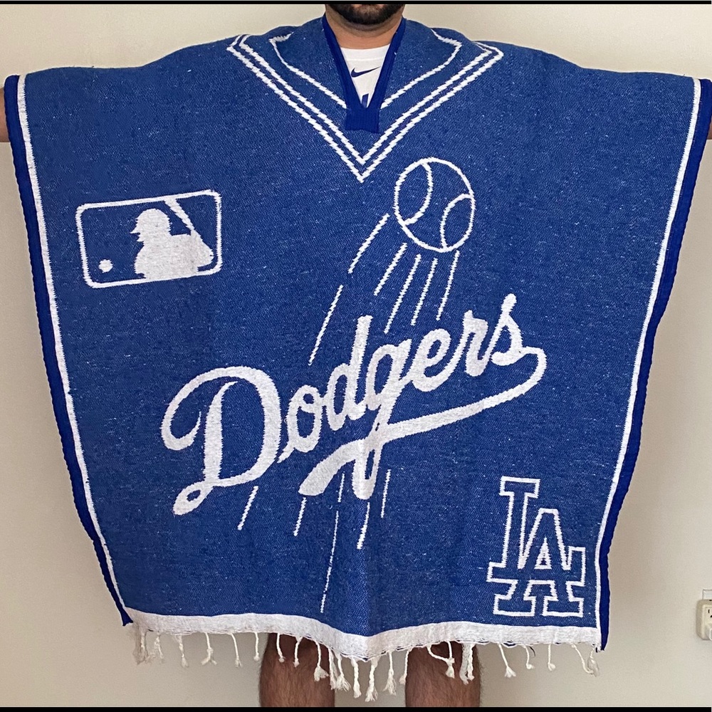 Poncho for true Dodger fans
